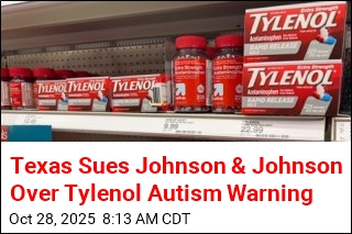 Texas Sues Johnson &amp; Johnson Over Tylenol Autism Warning