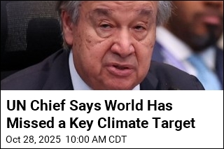 UN Chief Says World Has Missed a Key Climate Target