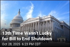 Vote to End Shutdown Fails for 13th Times