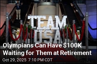 Olympians Can Have $100K Waiting for Them at Retirement