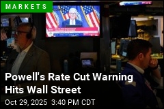 Stocks Give Up Gains After Powell&#39;s Rate Cut Remarks