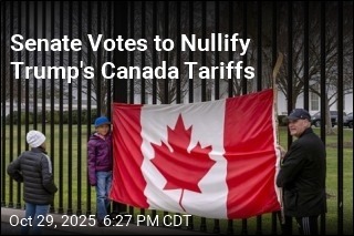 4 GOP Senators Vote to Nullify Canada Tariffs