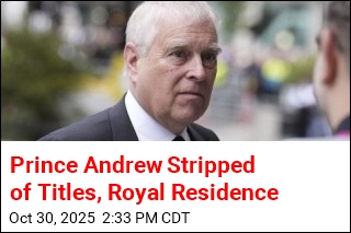 Palace: Prince Andrew Is Now Just Andrew