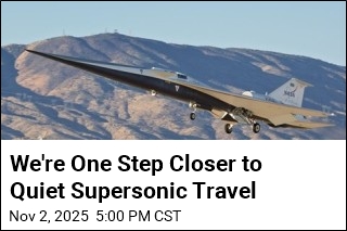 We&#39;re One Step Closer to Quiet Supersonic Travel