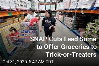 SNAP Cuts Lead Some to Offer Groceries to Trick-or-Treaters