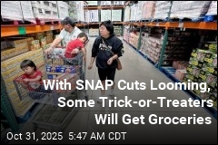 SNAP Cuts Lead Some to Offer Groceries to Trick-or-Treaters