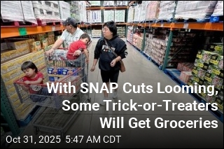 SNAP Cuts Lead Some to Offer Groceries to Trick-or-Treaters