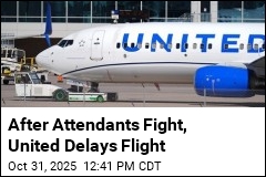 After Attendants Fight, United Delays Flight