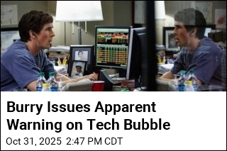 Burry Issues Apparent Warning on Tech Bubble