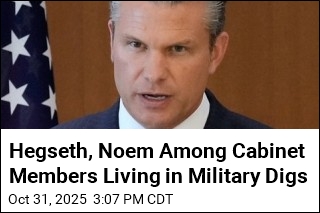 Trump Cabinet Finds New Homes in DC Military Housing