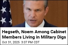 Trump Cabinet Finds New Homes in DC Military Housing