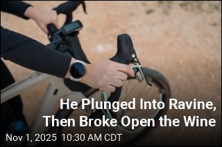 French Cyclist, 77, Survives Fall Into Ravine by Guzzling Wine