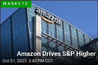 Amazon Drives S&amp;P Higher