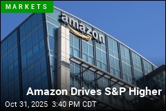 Amazon Drives S&amp;P Higher