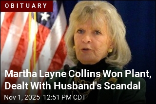 Martha Layne Collins Won Plant, Dealt With Husband&#39;s Scandal