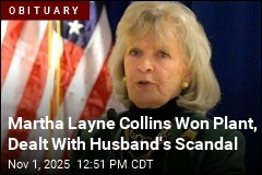 Martha Layne Collins Won Plant, Dealt With Husband&#39;s Scandal