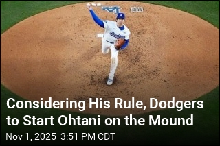 With His Rule in Mind, Dodgers to Start Ohtani on Mound