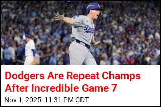 Dodgers Win World Series on Late Dramatic Homers