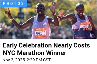 Early Celebration Nearly Costs NYC Marathon Winner
