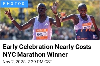 Early Celebration Nearly Costs NYC Marathon Winner