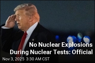 US Nuclear Testing Apparently Won&#39;t Involve Explosions