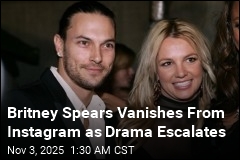 Spears Vanishes From Instagram as Drama Escalates