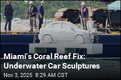Underwater Car Sculptures Will Drive Coral Reef Growth