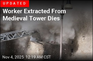Worker Trapped in Collapse of Medieval Tower in Rome