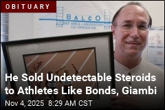 He Sold Undetectable Steroids to Athletes Like Bonds, Giambi