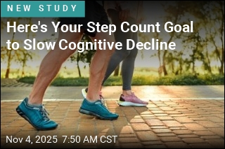 Here&#39;s Your Step Count Goal to Slow Cognitive Decline