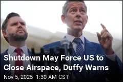 Shutdown May Force US to Close Airspace, Duffy Warns