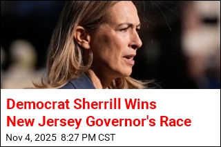 Democrat Sherrill Wins New Jersey Governor&#39;s Race