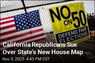 California Republicans Sue Over State&#39;s New House Map