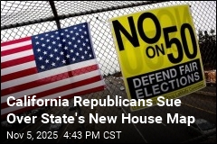 California Republicans Sue Over State&#39;s New House Map