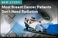 Most Breast Cancer Patients Can Skip Radiation