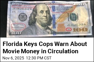 Hollywood Prop Cash Slips Into Circulation in the Florida Keys