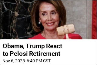 Obama, Trump React to Pelosi Retirement