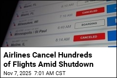 Flight Cancellations Pile Up Under Shutdown Rule