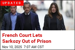 Sarkozy Might Walk Out of Prison After 20 Days