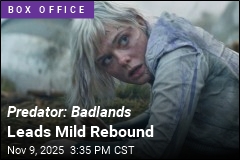 Predator: Badlands Leads Mild Rebound