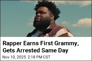Rapper Earns First Grammy, Gets Arrested Same Day