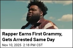 Rapper Earns First Grammy, Gets Arrested Same Day