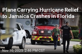 Plane Carrying Hurricane Relief to Jamaica Crashes in Florida