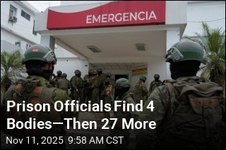 Prison Officials Find 4 Bodies&mdash;Then 27 More