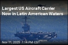 US Aircraft Carrier Now Near Venezuela