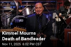 Kimmel Mourns Loss of Bandleader, a Lifelong Friend