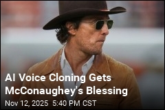 McConaughey OKs AI Version of &#39;Alright, Alright, Alright&#39;