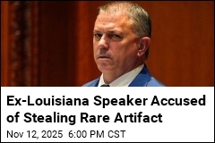 Former Louisiana Speaker Accused of Stealing Artifact