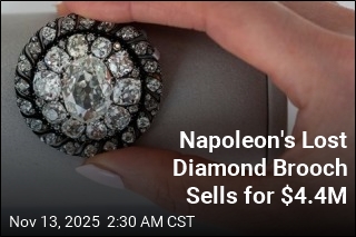 Napoleon&#39;s Lost Diamond Brooch Sells for $4.4M