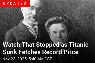 Titanic Watch With Astounding Backstory to Be Auctioned